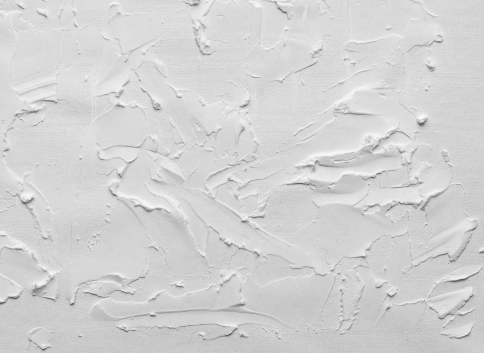 Pared con textura en relieve antes de alisarla